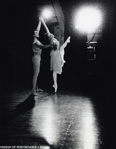 San Francisco Ballet dancers in Balanchine's Allegro Brillante, 1979