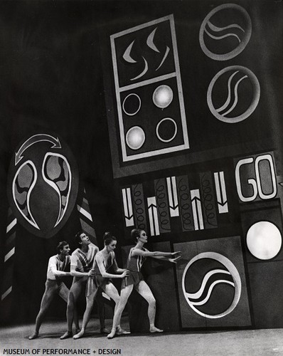 San Francisco Ballet dancers in Gladstein's Way Out, circa 1965