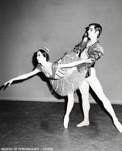 Sue Loyd and Henry Berg in Christensen's Variations de Ballet, circa 1960s