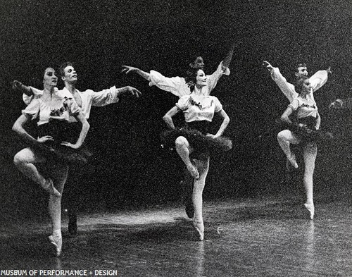 San Francisco Ballet dancers in Vollmar's Scherzando, circa 1964-1965