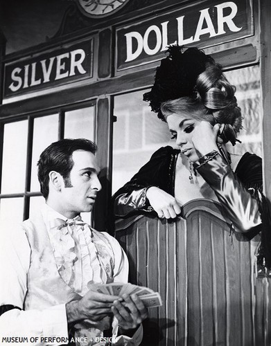 Illana de Heurtaumont and Alan Bergman in Gladstein's The Fall of Siliver Creek, 1966