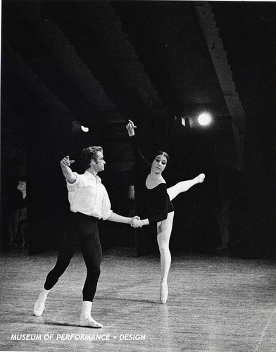 Gail Visentin and Terry Orr in Christensen's Bach Concert, 1963