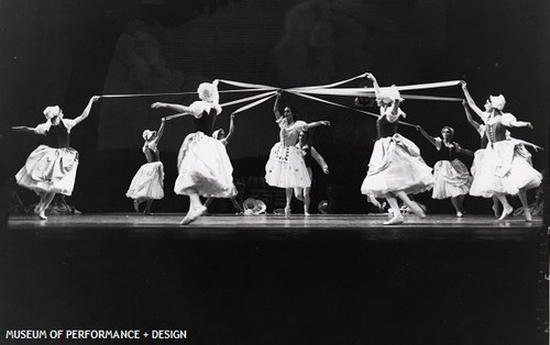 San Francisco Ballet dancers in Ashton's La Fille Mal Gardée, circa 1978