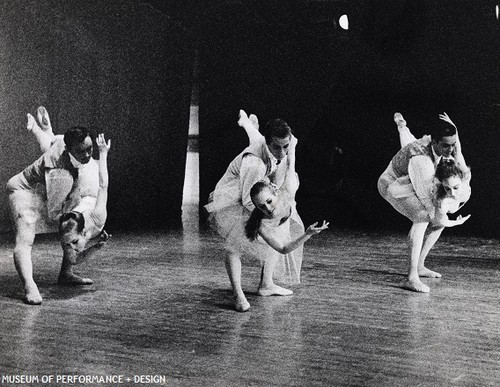 San Francisco Ballet dancers in Balanchine's Serenade, 1972