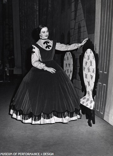 A San Francisco Ballet dancer in Christensen's Nutcracker, circa 1962