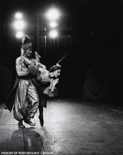 Cynthia Gregory and a San Francisco Ballet dancer in Christensen's Nutcracker, circa 1961-1962