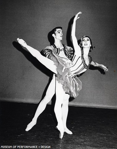 Sue Loyd and Henry Berg in Christensen's Variations de Ballet, circa 1960s