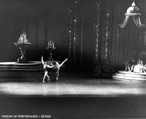 Virginia Johnson and Leo Ahonen in Christensen's Nutcracker, 1969