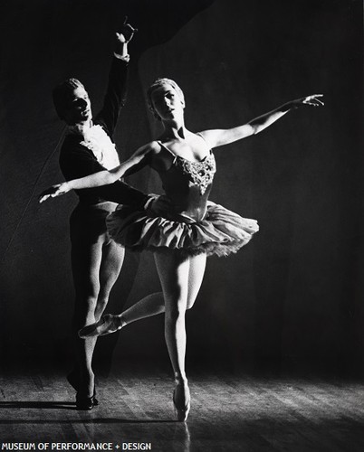 San Francisco Ballet dancers in Kersh's (after Petipa) Princess Aurora, 1964