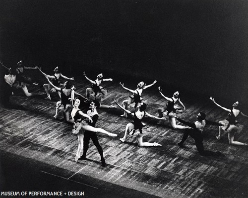 San Francisco Ballet dancers in Balanchine's Symphony in C, circa 1961