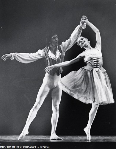 Lynda Meyer and Vane Vest in Christensen's Airs de Ballet, circa 1970s