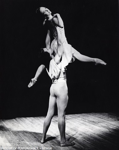 Sue Loyd and David Anderson in Gladstein's Variations for Violin and Orchestra, 1966