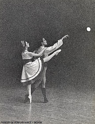 Virginia Johnson and David Anderson in Anderson's Hungarica, 1965