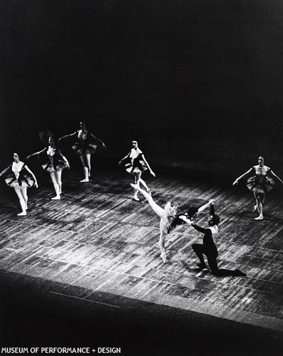 San Francisco Ballet dancers in Balanchine's Symphony in C, circa 1961