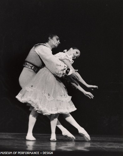 Diana Weber and Attila Ficzere in Christensen's The Ice Maiden, circa 1977