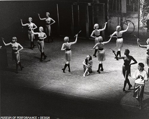 San Francisco Ballet dancers Balachine's in (revised by Christensen) Seven Deadly Sins, 1964