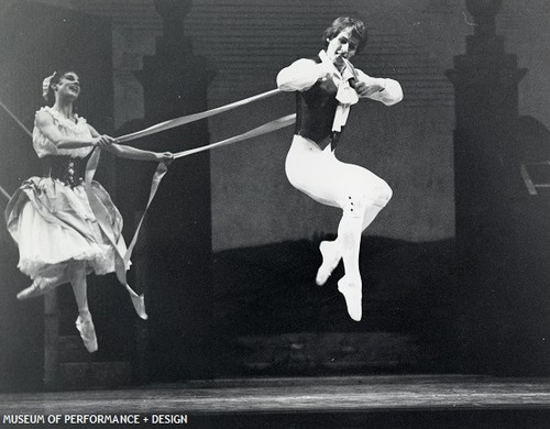 Anita Paciotti and Tomm Ruud in Ashton's La Fille Mal Gardée, circa 1978