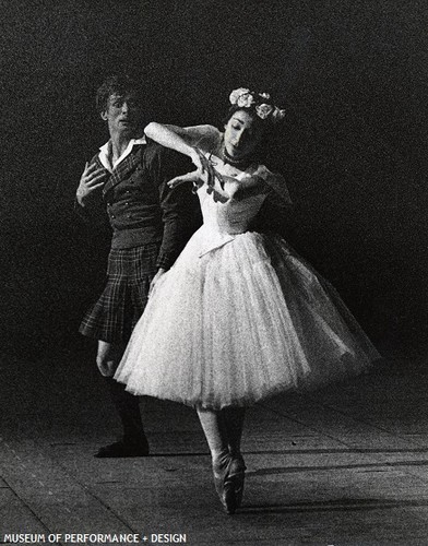 Margot Fonteyn and Rudolf Nureyev in Bournonville's La Sylphide, 1964