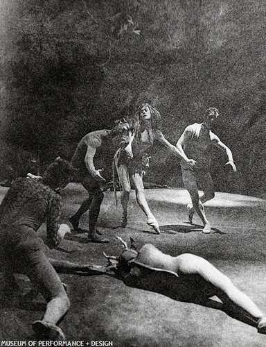 San Francisco Ballet dancers in Christensen's Original Sin, circa 1966