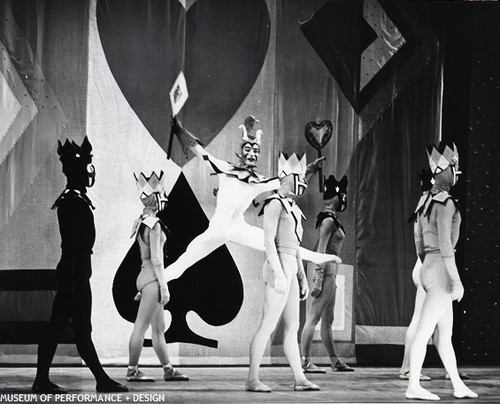 San Francisco Ballet dancers in Christensen's Jest of Cards, circa 1962-1964