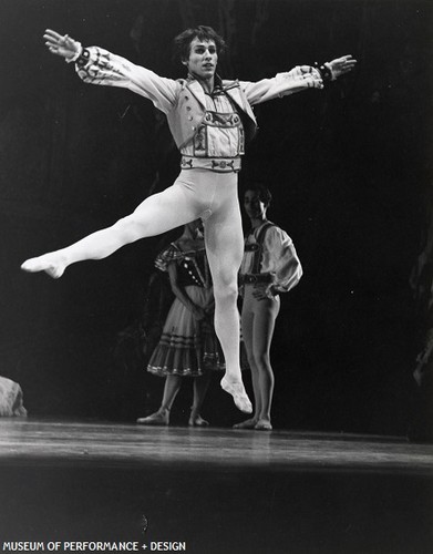 Tomm Ruud and San Francisco Ballet dancers in Christensen's The Ice Maiden, circa 1977