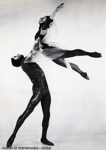 Lynda Meyer and Lee Fuller in Gladstein's Psychal, 1967