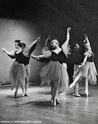 San Francisco Ballet dancers in Christensen's Prokofiev Waltzes, circa 1960s