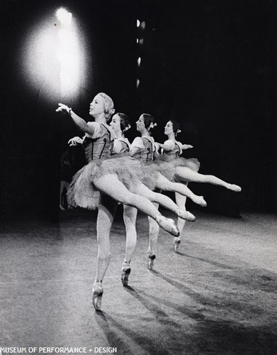 San Francisco Ballet dancer in Balanchine and Christensen's Variations de Ballet, 1964