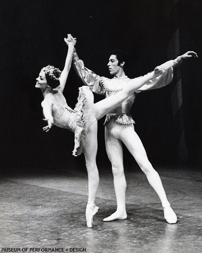 Nancy Robinson and Robert Gladstein in Christensen's Nutcracker, circa 1966