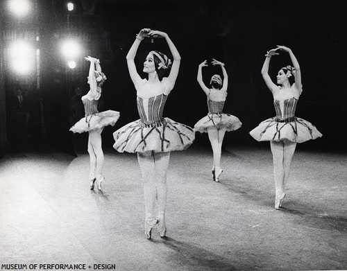 San Francisco Ballet dancer in Balanchine and Christensen's Variations de Ballet, 1964