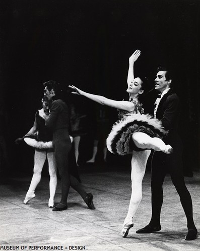 Joan De Vere, David Anderson, Cynthia Gregory, and R Clinton Rockwell in Christensen's Octet, 1965