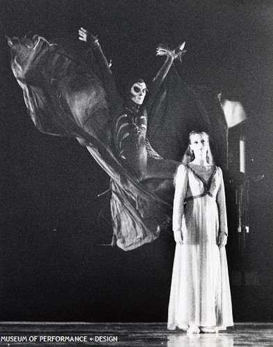 San Francisco Ballet dancers in Carvajal's Totentanz, 1967