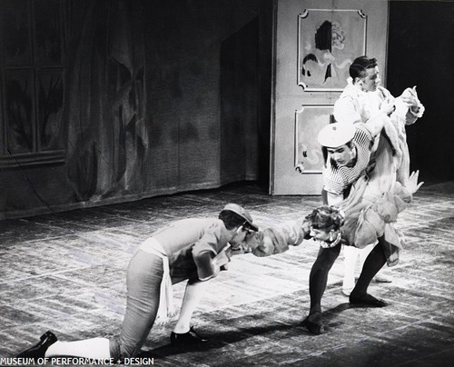 Paula Tracy, Kent Stowell, Roderick Drew, and Frank Ohman in Christensen's Con Amore, 1960