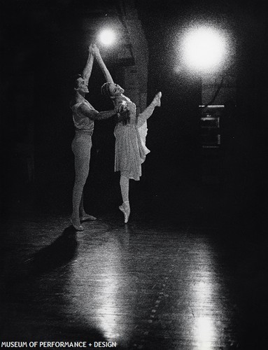 San Francisco Ballet dancers in Balanchine's Allegro Brillante, 1979