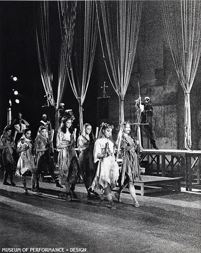 San Francisco Ballet dancers in Carvajal's Totentanz, 1967