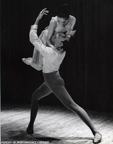 Zola Dishong and David Anderson in Gibson's Adagio for Ten and Two, 1964