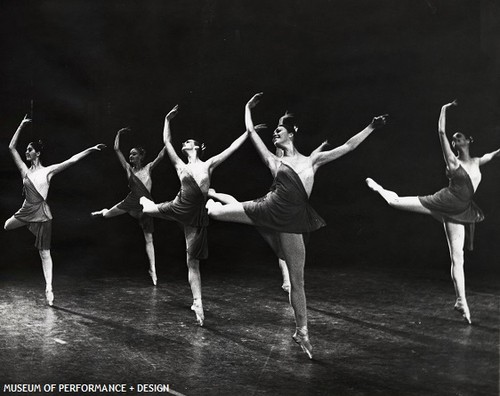 San Francisco Ballet dancers in Christensen's Symphony in D, 1967