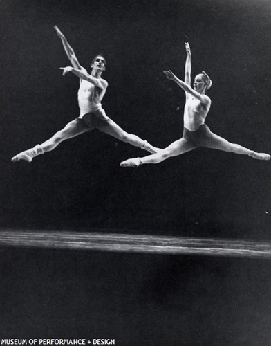 San Francisco Ballet dancers in Béjart's Firebird, circa 1977-1978