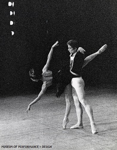 Margot Fonteyn and Rudolf Nureyev in the Black Swan Pas de Deux, 1964