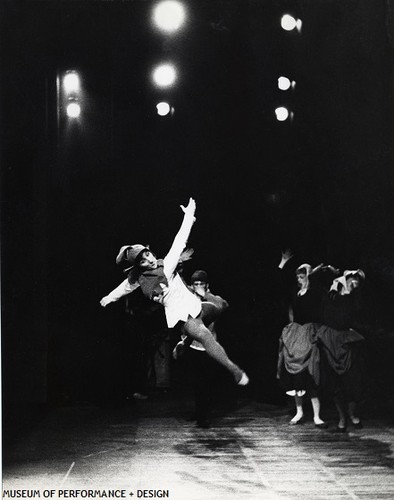 Michael Smuin and other dancers in Christensen's Lady of Shalott, 1961