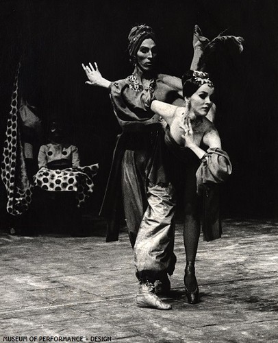 Nancy Robinson and Robert Gladstein in Christensen's Nutcracker, circa 1964-1965