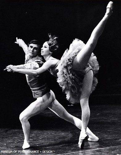 Victoria Gyorfi and John McFall in Christensen's Nutcracker, 1969