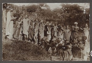 Group of children, Machame, Tanzania