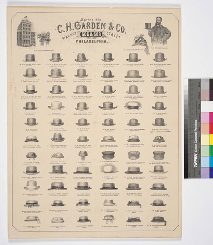 Spring 1873 C. H. Garden & Co. 606 & 608 Market Street Philadelphia