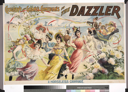 Cosgrove & Grant’s comedians in the dazzler : a horseless carriage