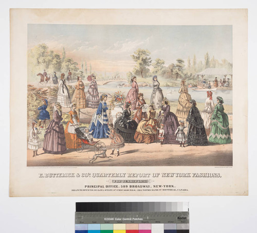 E. Butterick & Co's. quarterly report of New York fashions, for summer 1871. Principal office. 589 Broadway, New-York