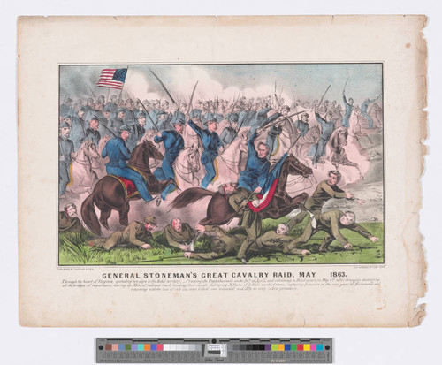 General Stoneman’s great cavalry raid, May 1863
