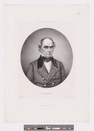 Gallery of illustrious Americans : Daniel Webster