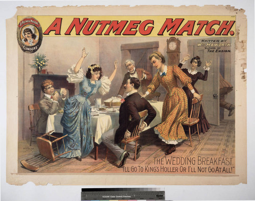 A Nutmeg Match. : written by Wm Haworth. Author of the ensign