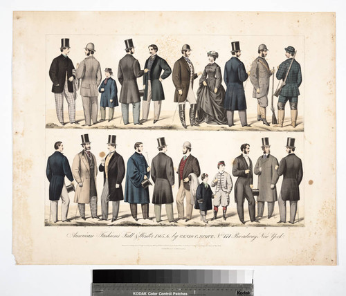 American fashions fall & winter 1865_6, by Genio C. Scott, No. 171 Broadway New York